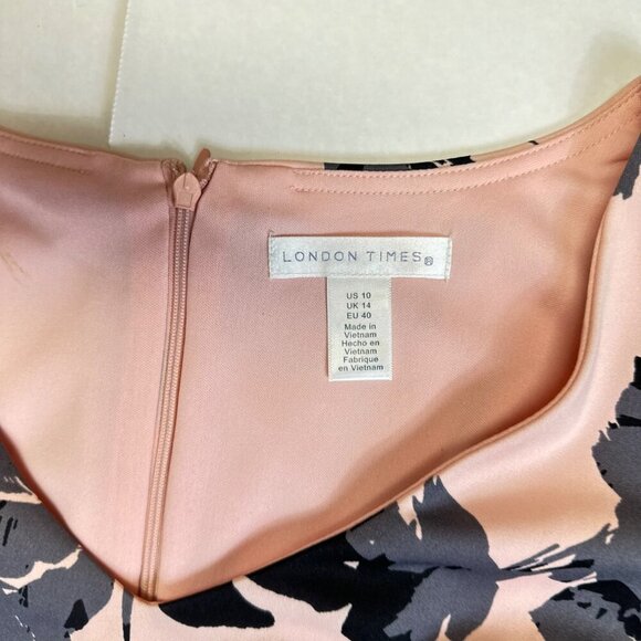 london times  midi cold shoulder euc  dress - Picture 7 of 16